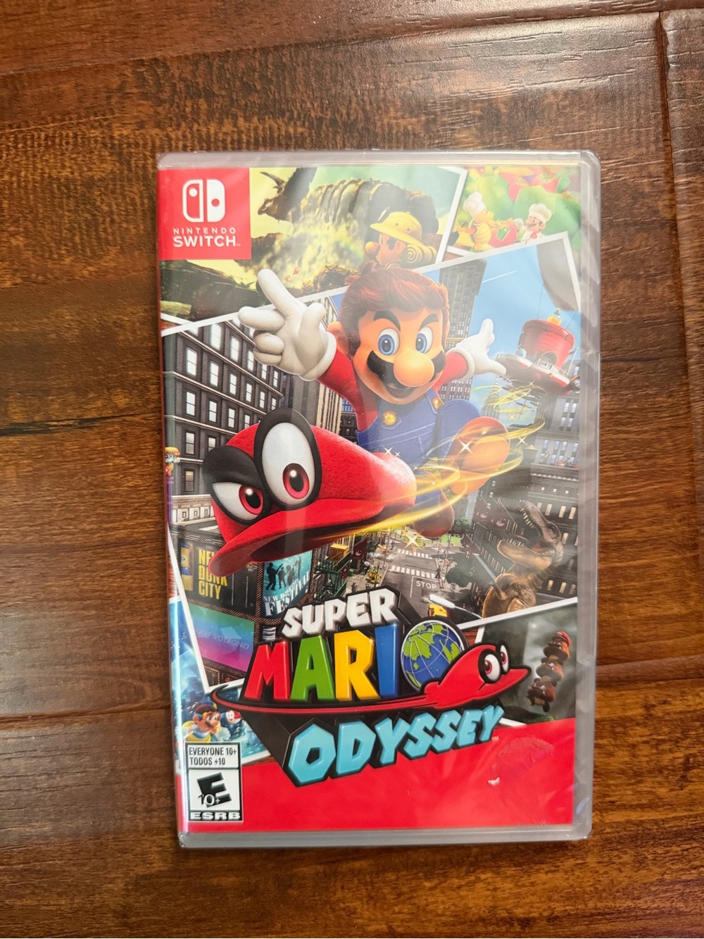 New Sealed Nintendo Switch Super Mario Odyssey game